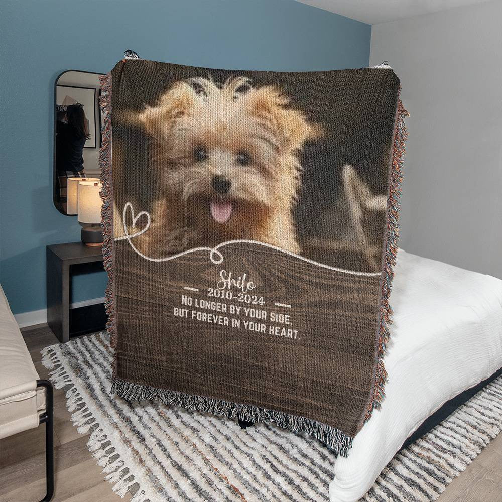 Heirloom Photo Woven Blanket (Portrait)