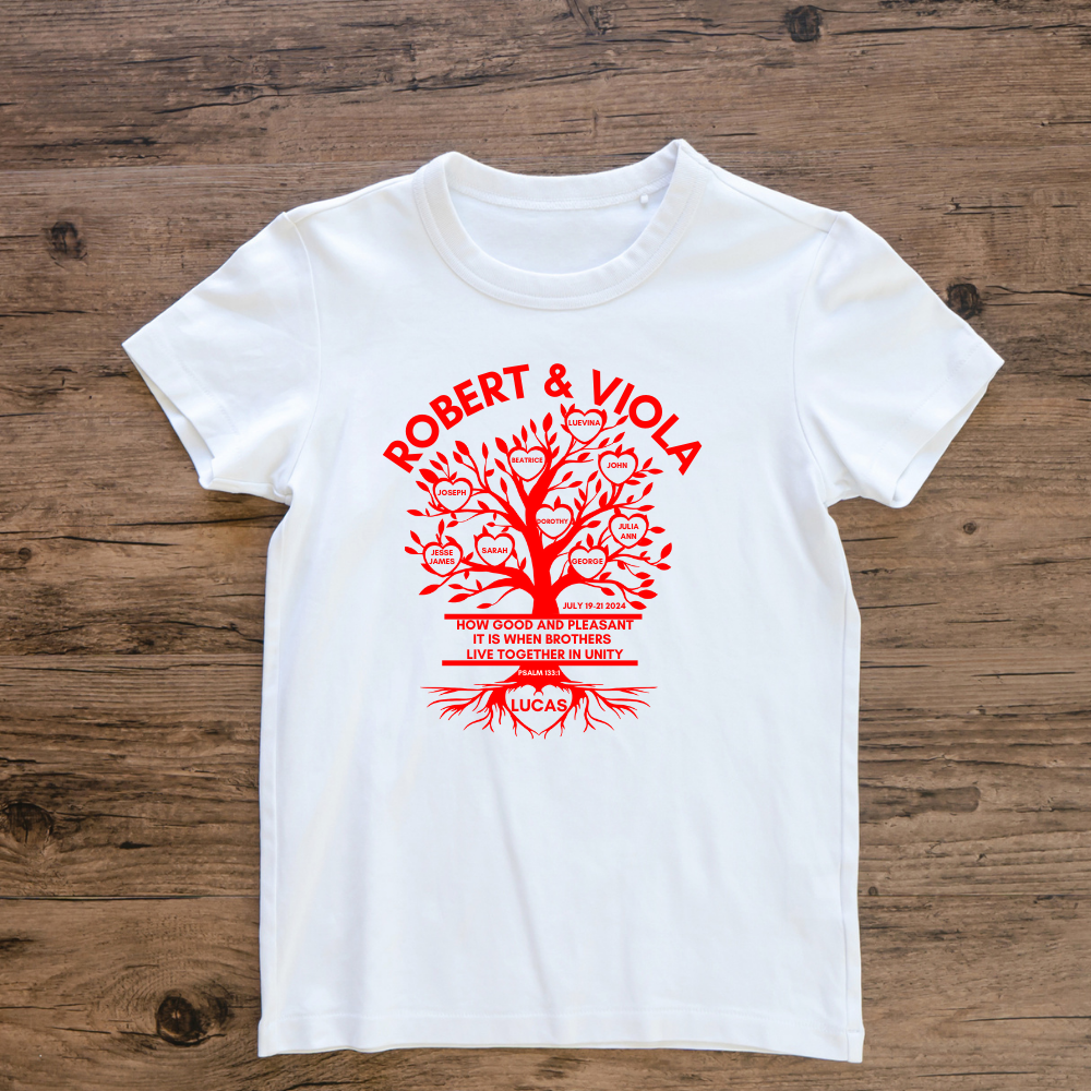 LUCAS FAMILY REUNION UNISEX T-SHIRT 2024