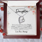 To My Amazing Daughter Forever Love Necklace | Your First Breath