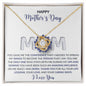 HAPPY MOTHER'S DAY MOM LOVE KNOT NECKLACE MDK2023