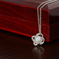 To My Mom | I Know Love Knot Necklace