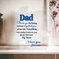 Dad Important Piece And My Hero | Acrylic Puzzle #LGBBLK