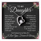 To My Baby Girl Never Forget That I Love You | Forever Necklace