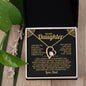 FOREVER & ALWAYS MY LITTLE GIRL | FOREVER LOVE NECKLACE