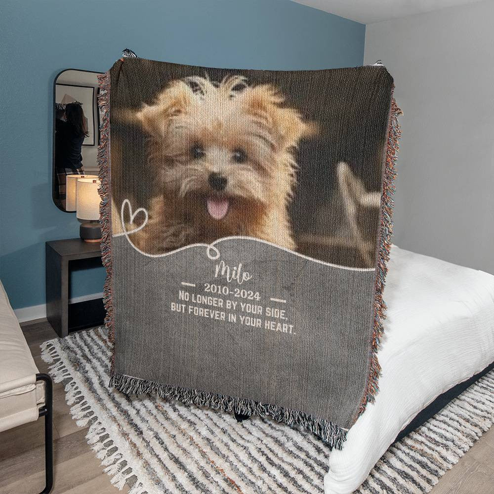Heirloom Photo Woven Blanket (Portrait)