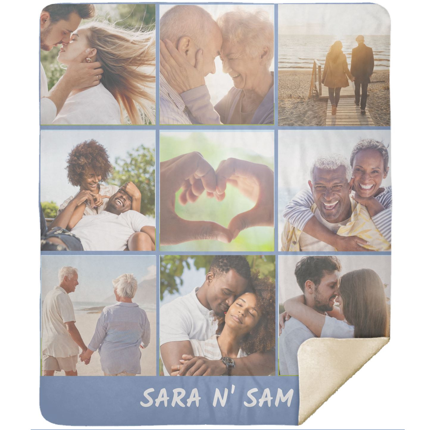 Personalized Photo Throw Blanket