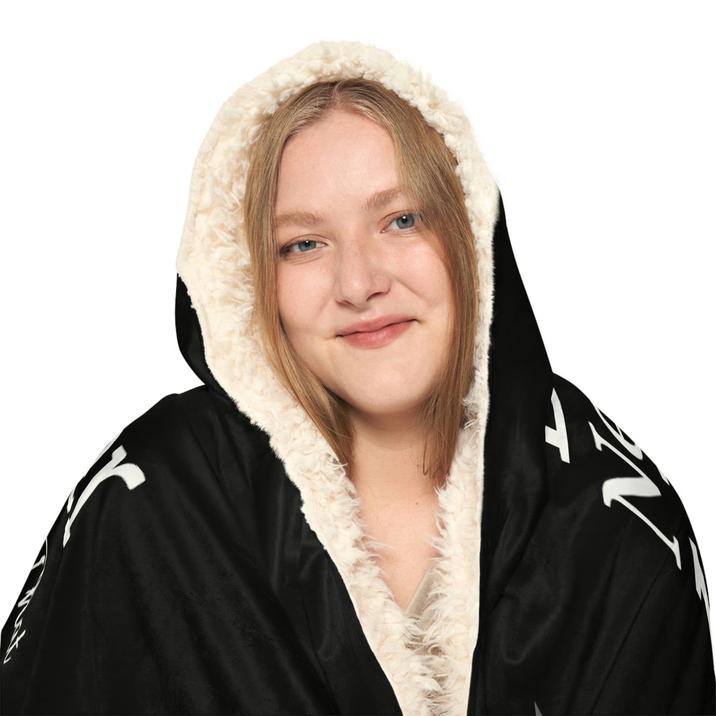 TO MY DAUGHTER NEVER FORGET SNUGGLE BLANKET - BLACK