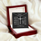 TO MY SMOKIN' HOT MAN CZ CROSS #LG_SH_MAN_NVY_WHT