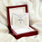 TO MY SMOKIN' HOT WIFE CZ CROSS #LG_SH_WF_WHT_GLD