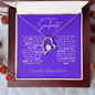 TO MY BEAUTIFUL SOULMATE FOREVER LOVE NECKLACE #LG_BF_SM_PUR-WHT_FL
