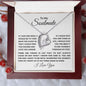 TO MY SOULMATE FOREVER LOVE NECKLACE #LG_SM_WHT_BLK_FL