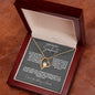 TO MY BEAUTIFUL SOULMATE FOREVER LOVE NECKLACE #LG_BF_SM_TBLK_WHT_FL