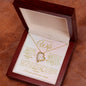 TO MY AMAZING WIFE FOREVER LOVE NECKLACE #LG_AM_WF_PNK_GOLD