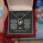 TO MY AMAZING FUTURE WIFE FOREVER LOVE NECKLACE #LG_AM_FW_BLK-WHT