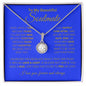 TO MY BEAUTIFUL SOULMATE ETERNAL HOPE NECKLACE - #LG_BF_SM_NVY_GLD_EH