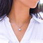 TO MY BEAUTIFUL SOULMATE ETERNAL HOPE NECKLACE - #LG_BF_SM_BLU_GLD_EH