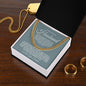 TO MY AMAZING HUSBAND CUBAN LINK CHAIN #LG_AM_GRY_WHT