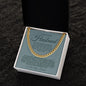 TO MY AMAZING HUSBAND CUBAN LINK CHAIN #LG_AM_GRY_BLU