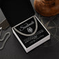 To My Soulmate Cuban Link Chain #LG_SM_BLK_WHT_CL