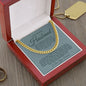 TO MY AMAZING HUSBAND CUBAN LINK CHAIN #LG_AM_GRY_BLU