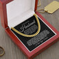 TO MY AMAZING HUSBAND CUBAN LINK CHAIN #LG_AM_BLK_WHT