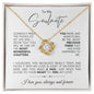TO MY SOULMATE LOVE KNOT NECKLACE #LG_SM_WHT_BLK_LK