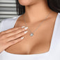 TO MY AMAZING GIRLFRIEND LOVE KNOT NECKLACE #LG_AM_GF_WHT_BLK_LK