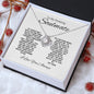 TO MY AMAZING SOULMATE LOVE KNOT NECKLACE #LG_AM_SM_WHT_BLK_LK