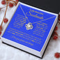 To My Beautiful Soulmate Love Knot Necklace #LG_BF-SM_RYL_BLU_LK