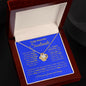 To My Beautiful Soulmate Love Knot Necklace #LG_BF-SM_RYL_BLU_LK