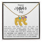 HAPPY MOTHER;S DAY CUSTOMIZABLE BABY FEET | PRMC041723