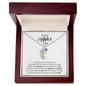 HAPPY MOTHER'S DAY CUSTOMIZABLE BABY FEET NECKLACE | PRMC41723LC