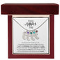 HAPPY MOTHER'S DAY CUSTOMIZABLE BABY FEET NECKLACE | PRMC41723LC