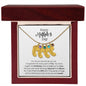 HAPPY MOTHER'S DAY CUSTOMIZABLE BABY FEET NECKLACE | PRMC41723LC