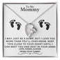TO MY MOMMY MAY JUST BE A BUMP FOREVER LOVE NECKLACE | PR040323