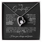 TO MY SOULMATE FOREVER LOVE NECKLACE #LG_BLK_WHT_FL