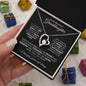 TO MY BEAUTIFUL GRANDDAUGHTER FOREVER LOVE NECKLACE #LG
