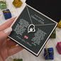 TO MY AMAZING FUTURE WIFE FOREVER LOVE NECKLACE #LG_AM_FW_BLK-WHT