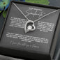 TO MY BEAUTIFUL SOULMATE FOREVER LOVE NECKLACE #LG_BF_SM_TBLK_WHT_FL
