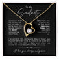 TO MY SOULMATE FOREVER LOVE NECKLACE #LG_BLK_WHT_FL