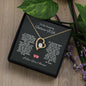 TO MY AMAZING FUTURE WIFE FOREVER LOVE NECKLACE #LG_AM_FW_BLK-WHT