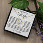 TO MY BEAUTIFUL WIFE FOREVER NECKLACE #LG B_W_WHT_FL