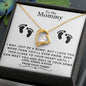 TO MY MOMMY MAY JUST BE A BUMP FOREVER LOVE NECKLACE | PR040323