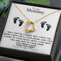 TO MY MOMMY MAY JUST BE A BUMP FOREVER LOVE NECKLACE | PR04023