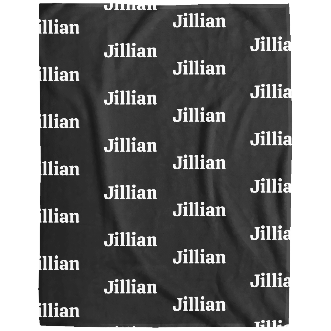 Personalized Name/Text Cozy Plush Fleece Blanket