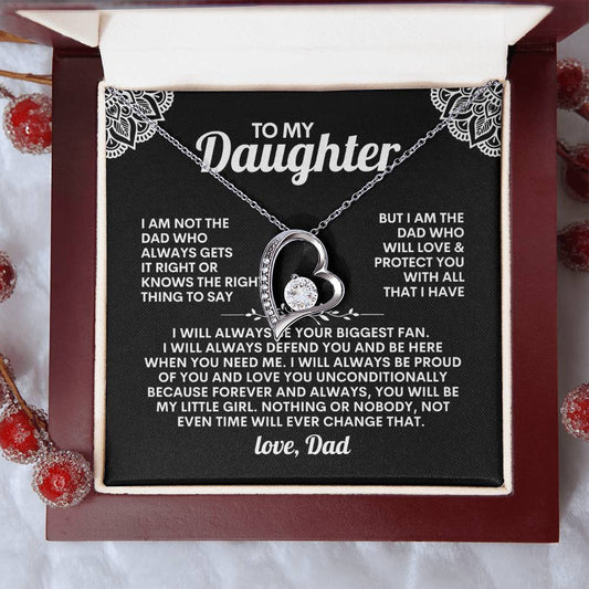 Dad Who will Love & Protect | Forever Love Necklace