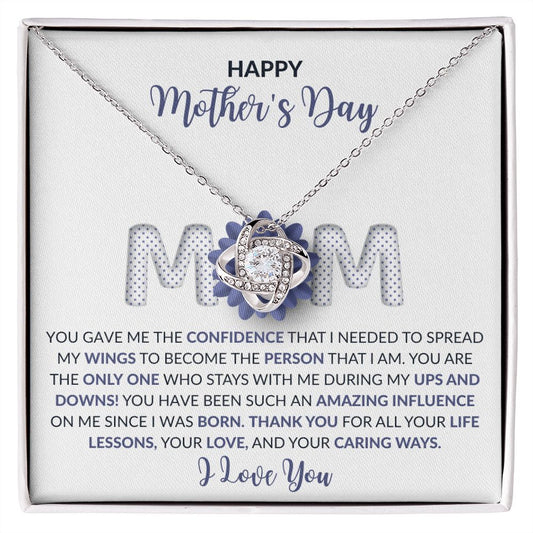 HAPPY MOTHER'S DAY MOM LOVE KNOT NECKLACE MDK2023