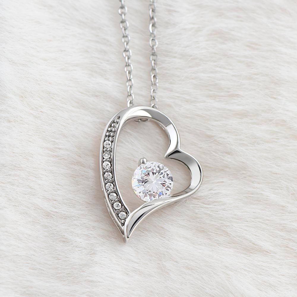 To My Beautiful Granddaughter Forever Love Necklace | Love MewMaw