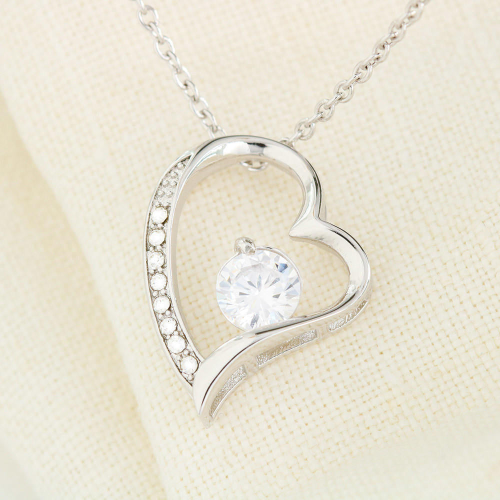 To My Beautiful Granddaughter Forever Love Necklace | Love MewMaw