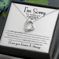 I'm Sorry Forever Love Necklace - WHT_MC
